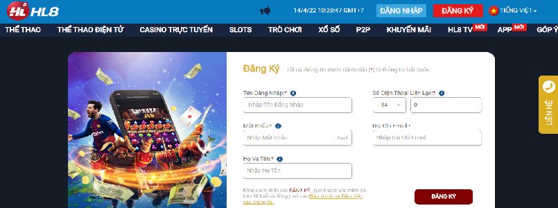Quy trình đăng ký Rikvip rất đơn giản và dễ dàng - Rikvip